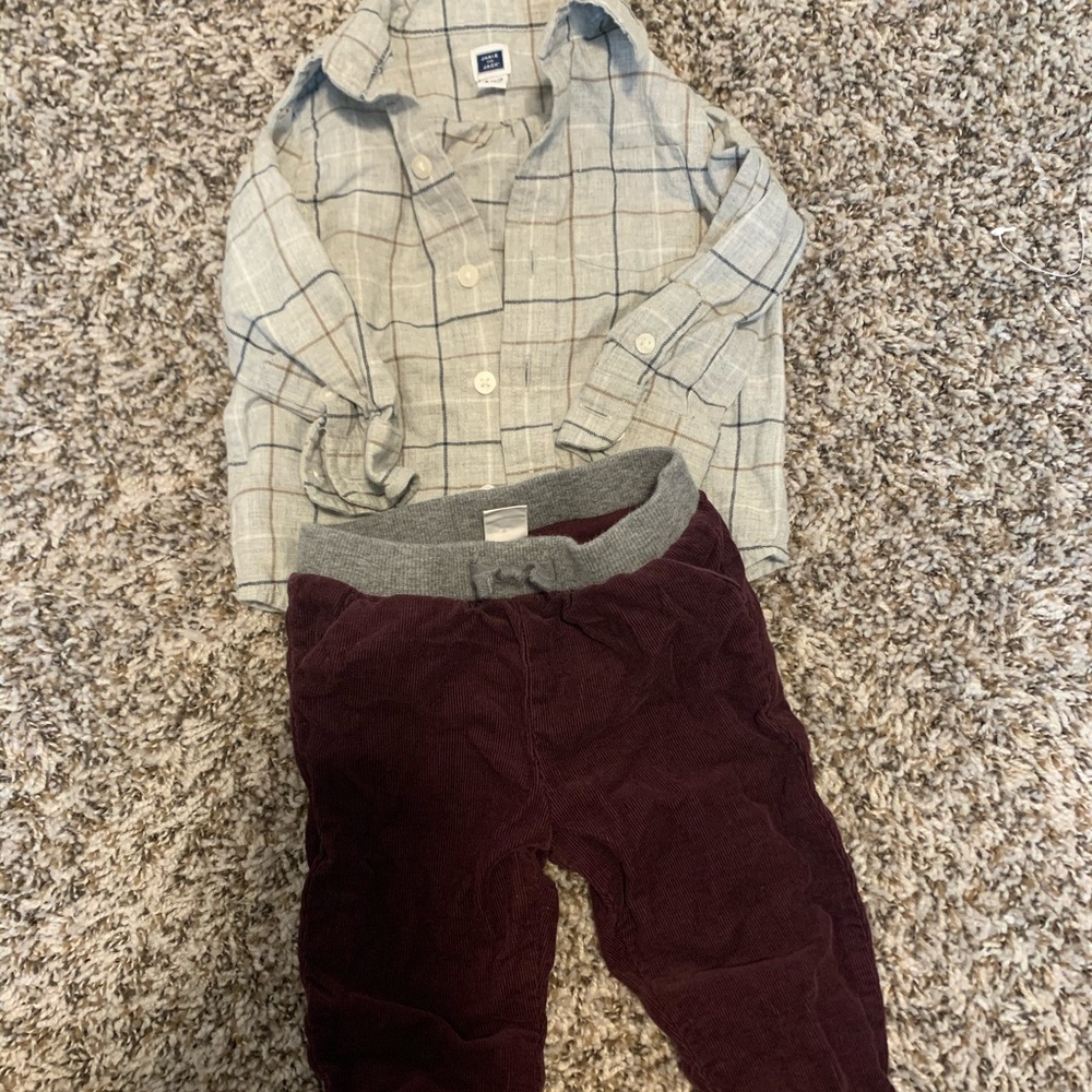 Boys matching set